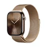 Apple Watch Series 10 GPS + Cellular 46mm Titanium Case met Milanese Loop - M/L Goud