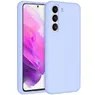 Accezz Liquid Silicone Backcover Samsung Galaxy S22 Paars