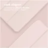 Accezz Smart Silicone Bookcase voor Apple iPad Pro 13 (2024) M4 Roze