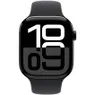 Apple Watch Series 10 GPS 42mm Aluminium Case met Sport Band - S/M Zwart