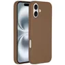Accezz Liquid Silicone Backcover met MagSafe iPhone 16 Lichtbruin
