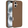 Accezz Liquid Silicone Backcover met MagSafe iPhone 16 Plus Lichtbruin