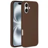 Accezz Liquid Silicone Backcover met MagSafe iPhone 16 Plus Bruin