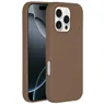Accezz Liquid Silicone Backcover met MagSafe iPhone 16 Pro Max Lichtbruin
