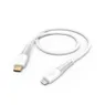 Hama USB-Kabel, USB-C naar Lightning, 1.5m Wit