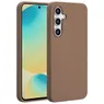 Accezz Liquid Silicone Backcover met MagSafe voor Samsung Galaxy S24 FE Lichtbruin