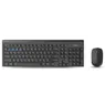 Rapoo 8100M Multi-mode Wireless Desktop Set Zwart