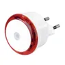 Hama Led-nachtlampje Basic met stekker, schemersensor, energiebesp. Rood