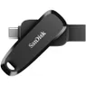 SanDisk Phone Drive 128GB USB-C/USB-A 3.2 Gen 1 100MB/s Zwart