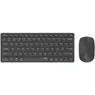Rapoo 9600M Draadloze multimode Blade Combo Set, QWERTY US Donkergrijs