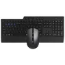 Rapoo Draadloos toetsenbord combo set 8200T Multi-mode QWERTY Zwart