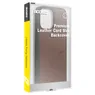 Accezz Premium Leather Card Slot Backcover Samsung Galaxy S22 Ultra Bruin