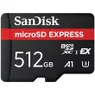 SanDisk MicroSDexpress Gameplay 512GB 880mb/650mb/s