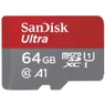 SanDisk MicroSDXC Ultra 64GB   Class 10  140MB/s  +SD-Adapter  voor Chromebooks