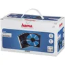 Hama CD doosje Slim 50-pack Transparant/zwart