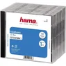 Hama CD doosje standaard 10-pack Transparant/zwart