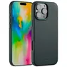 Accezz MagSafe Leather Backcover voor iPhone 16 Pro Max Donkergroen