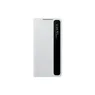 Samsung Clear View cover voor Galaxy S21 Plus Grijs
