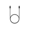 Samsung USB-C Kabel / USB-C naar USB-C kabel, 1m, 45W / Zwart Zwart
