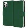 Accezz Wallet Softcase Bookcase iPhone 12 (Pro) Groen