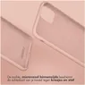 Accezz Liquid Silicone Backcover voor Samsung Galaxy S25 Plus Roze