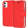 Accezz Wallet Softcase Bookcase iPhone 12 Mini Rood