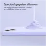 Accezz Liquid Silicone Backcover voor Samsung Galaxy S25 Plus Paars