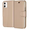 Accezz Wallet Softcase Bookcase iPhone 12 Mini Goud