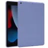 Accezz Liquid Silicone Backcover iPad 9 (2021) 10.2 inch/iPad 8 (2020) 10.2 inch/iPad 7 (2019) 10.2 inch Lila