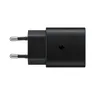 Samsung 25W Oplader Fast Charging adapter USB-C excl. kabel Zwart