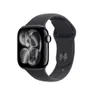 Apple Watch Series 11 GPS + Cellular 42mm met Sport Band - M/L Zwart