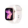Apple Watch Series 11 GPS + Cellular 42mm Rose Gold Aluminium Case met Light Blush Sport Band - S/M Rose/goud