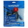 Scanpart Premium High Speed HDMI kabel met Ethernet 1.5m 4K60Hz 18Gbps
