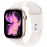 Apple Watch Series 11 GPS + Cellular 46mm Rose Gold Aluminium Case met Light Blush Sport Band - S/M Rose/goud