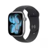 Apple Watch Series 11 GPS + Cellular 46mm Space Grey Aluminium Case met Black Sport Band - M/L Spacegrijs