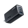 Anker 737 GaN III 3-Port 120W Charger 2*C(100W)+1*A(22.5W) Zwart