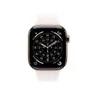 Apple Watch Series 11 GPS + Cellular 46mm Gold Titanium Case met Light Blush Sport Band - S/M Titanium