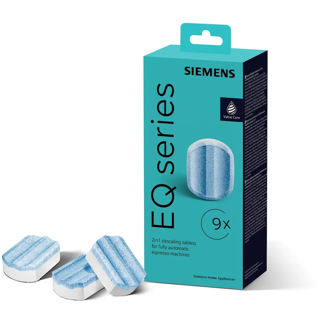 Siemens ontkalkingstabletten multipack, TZ80032A, 3 x 3 tabletten