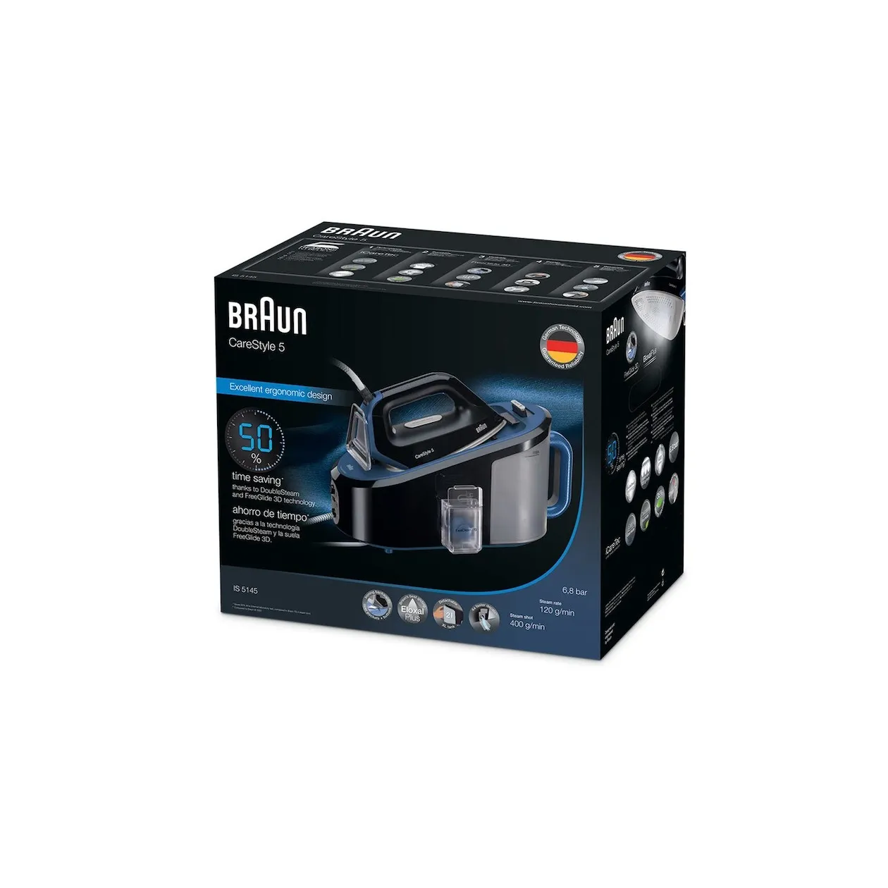 Braun IS5145BK Zwart Strijksysteem kopen? | Expert.nl