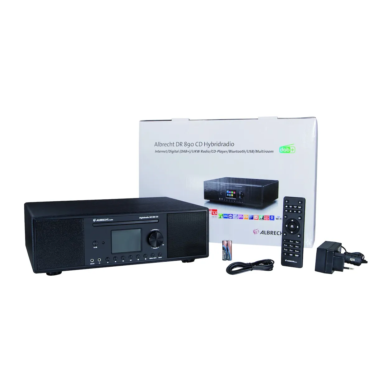 Albrecht DR 890 Zwart Hybride radio kopen? | Expert.nl