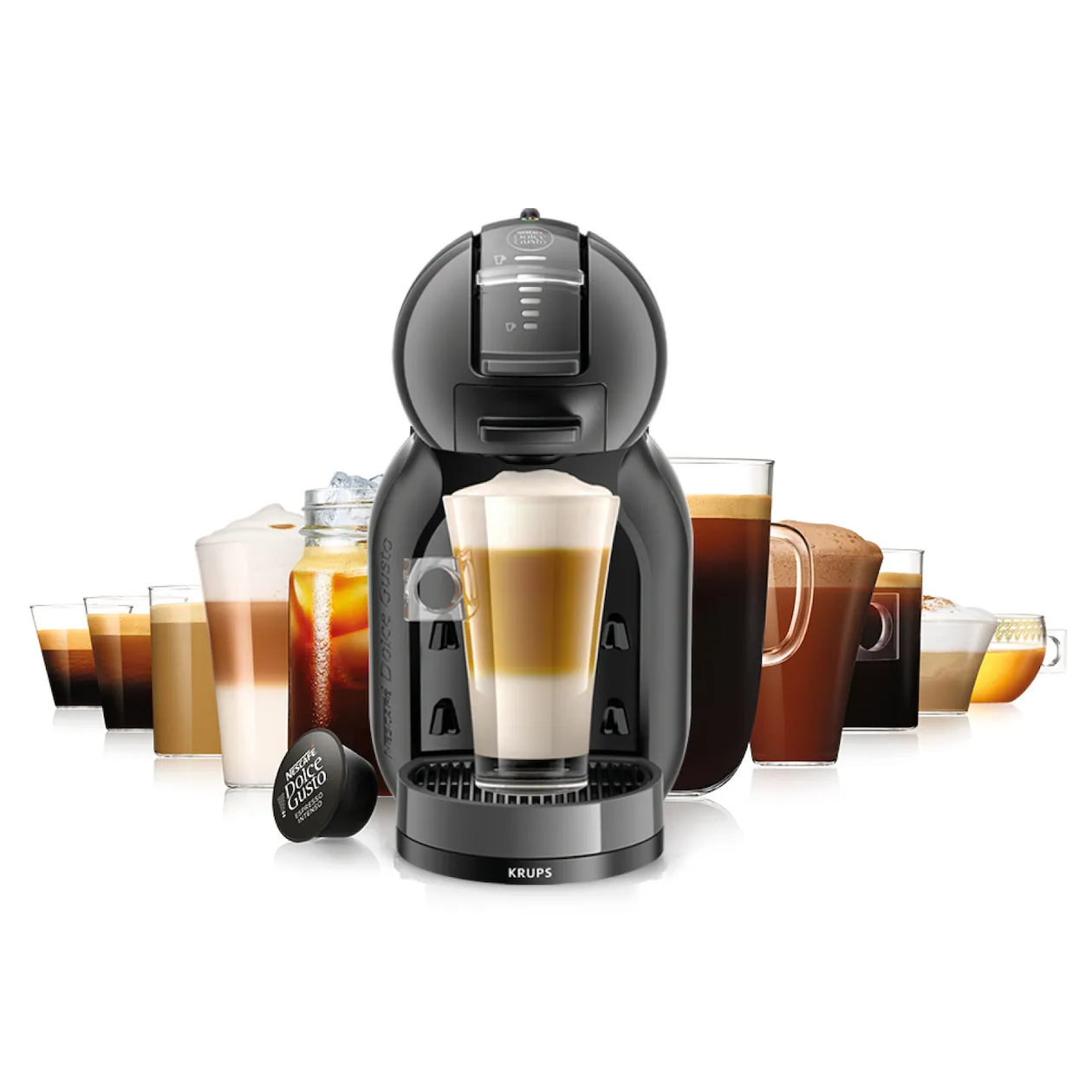 Krups KP1238 NESCAFÉ Dolce Gusto Mini Me Zwart Espresso apparaat