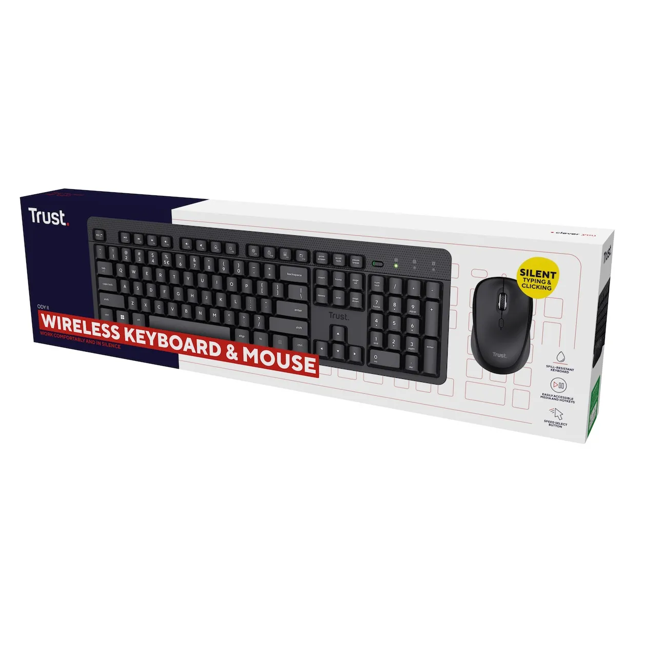 Logitech MK270 draadloos toetsenbord en draadloze muis