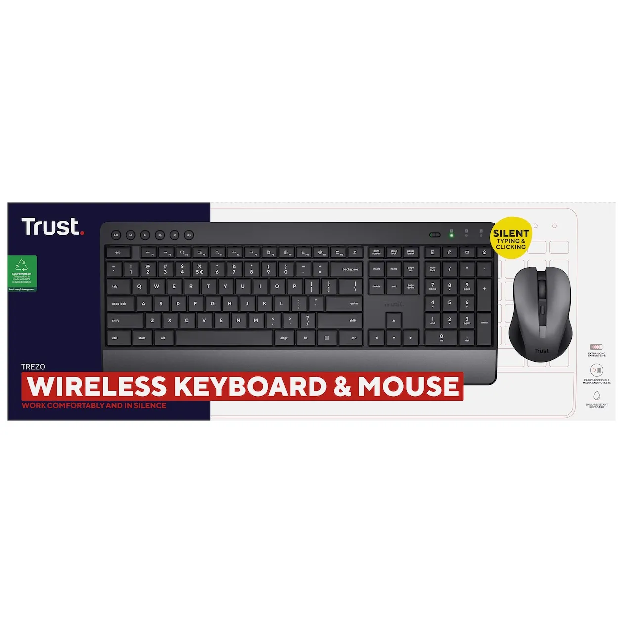 Trust Trezo Comfort Wireless (DE) ab 24,99 € | Preisvergleich bei