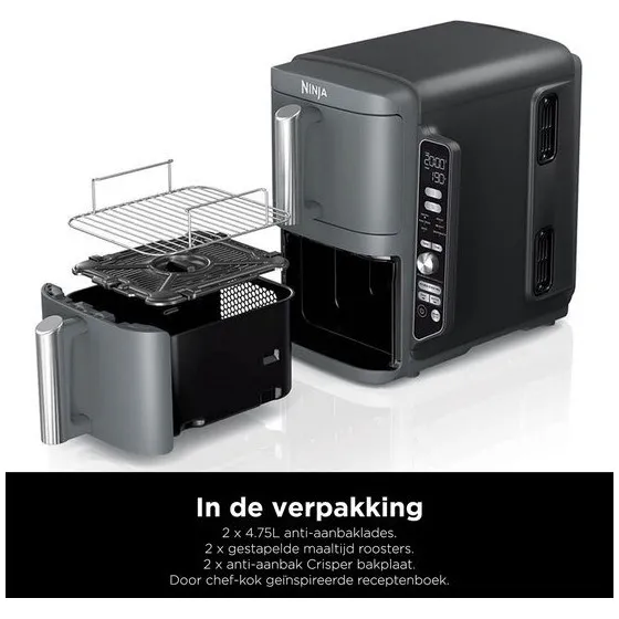 Ninja Foodi Max Dual Zone vs Ninja Double Stack XL: welke airfryer is de beste voor jou? | TechRadar
