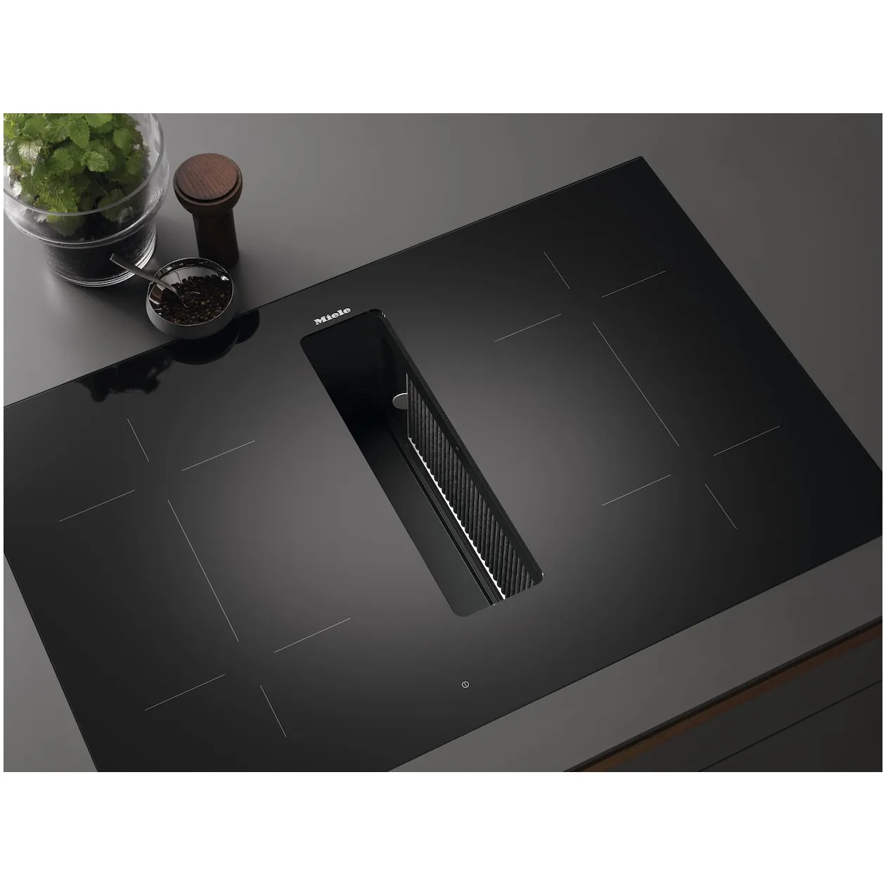 Miele KMDA 7272 FLU Inductie inbouwkookplaat met afzuiging kopen