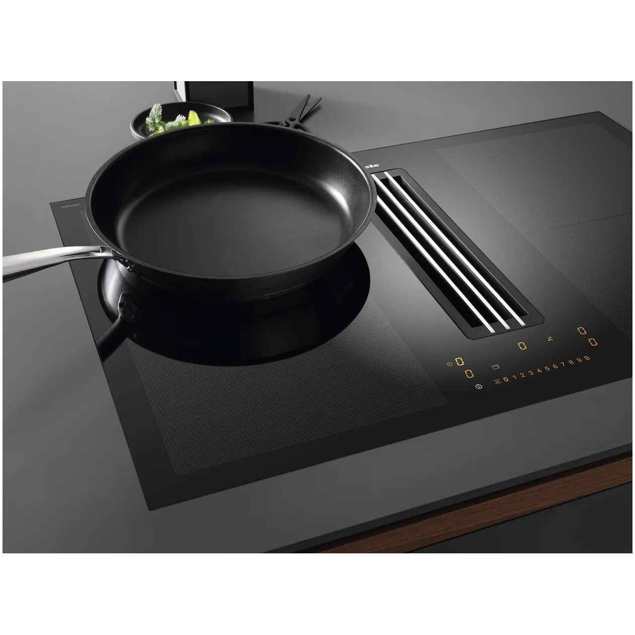 Miele KMDA 7272 FLU Inductie inbouwkookplaat met afzuiging kopen