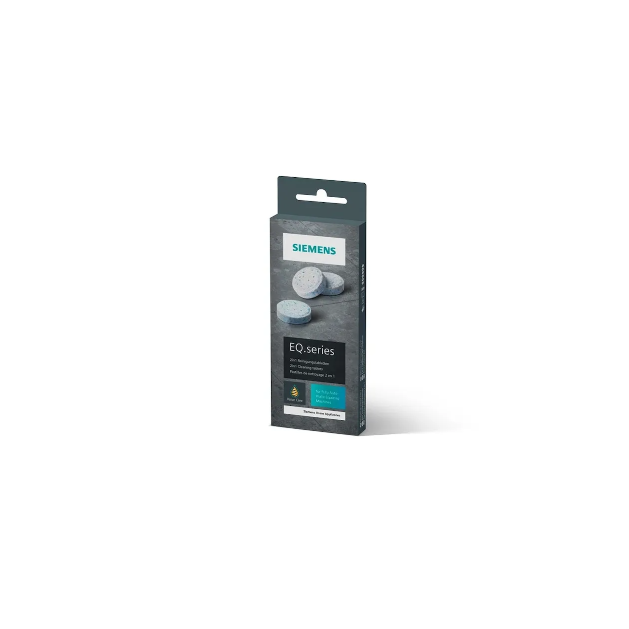 Siemens EQ series TZ80002 ontkalker TZ80001 reinigingstabs