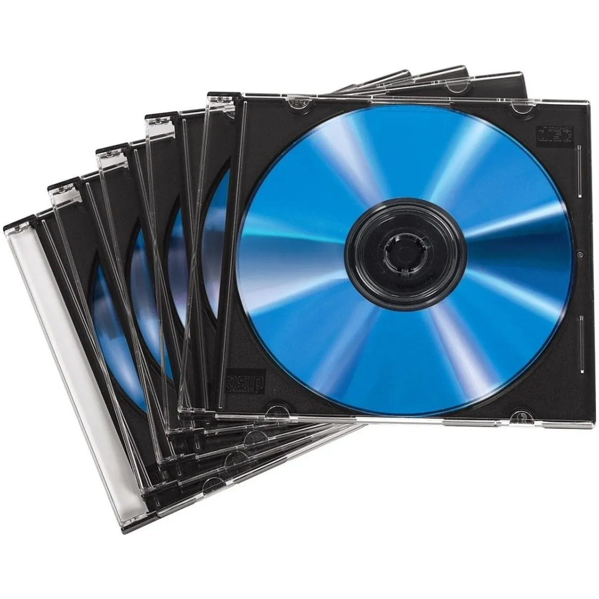 Hama CD/DVD Paper Sleeves 25-pack Transparant