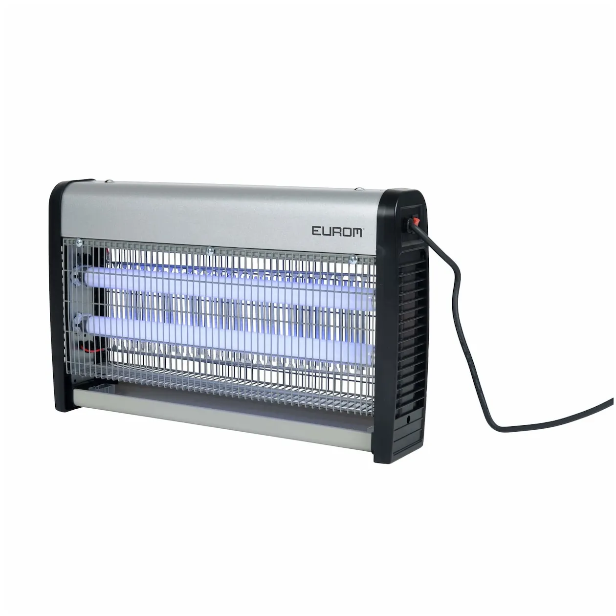 Eurom Fly Away Metal 16 LED Insetticida Elettrico Con Luce UV, 2200V, Alluminio - 4
