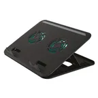 Base Enfriadora Trust Gaming GXT 1125 QUNO / Para laptop de hasta 17.3'' / Iluminación LED azul